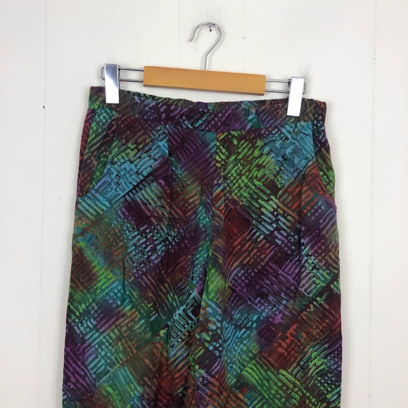 Winter Sun Colourful Bohemian Pants Sz S - Picture 2 of 11